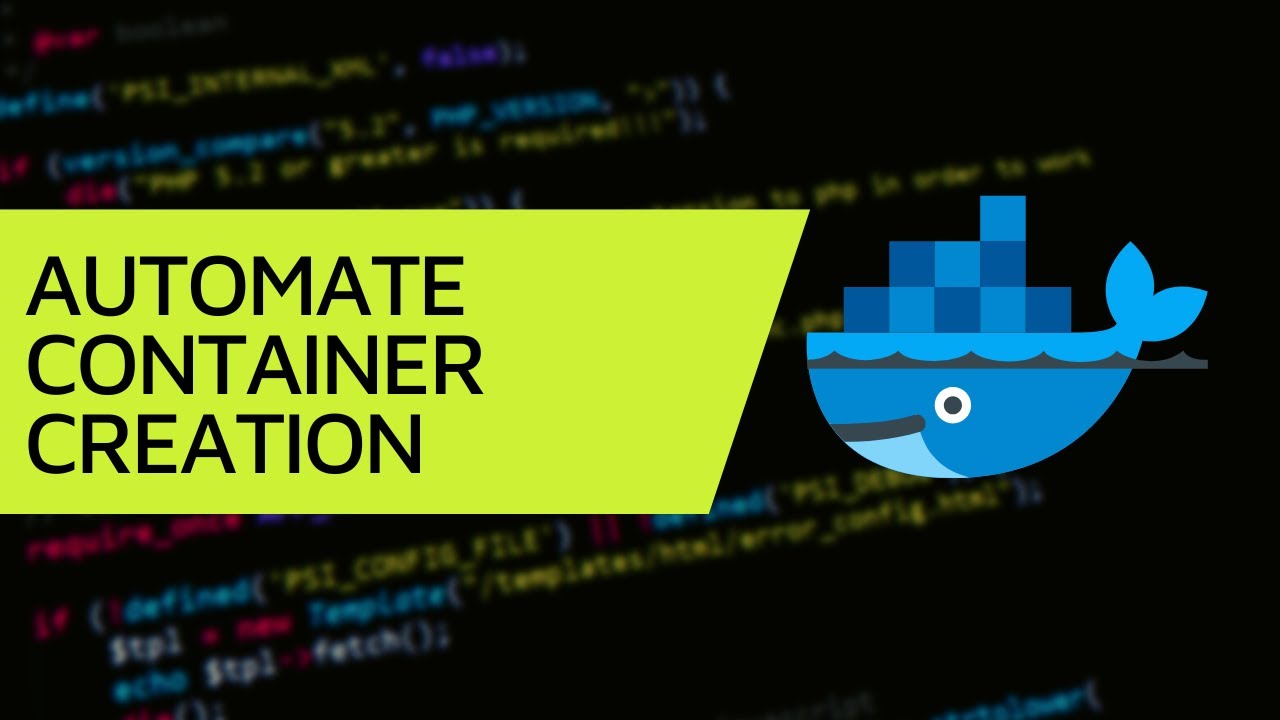 DevOps - Bash Script for Automating Docker Container Creation