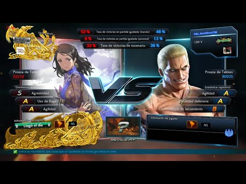 167_6 Zafina (Tincho) VS (Fake_sonic) GEESE - Tekken 7 ( Uchiha x24 ) Online sin Grafica