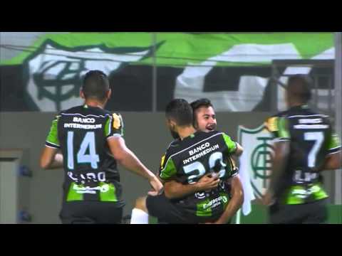 Gol de Tony - América-MG 1x0 Tupi – Campeonato Mineiro – 31/01/2016 – HD