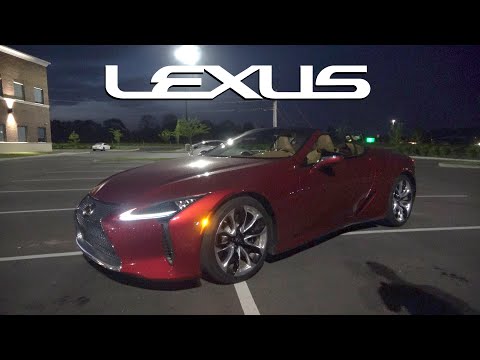 External Review Video Qi6tbgtfk2g for Lexus LC 500 (Z100) Convertible (2020)