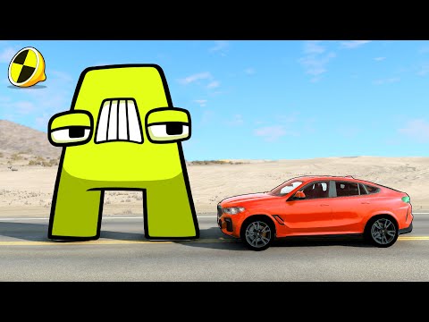 ALPHABET LORE (A-Z…) vs CARS ✅ BeamNG.Drive