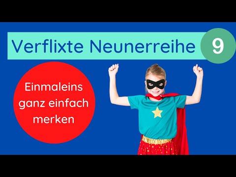 Die  Neunerreihe 🤴 des kleinen Einmaleins | Königsaufgaben Methode