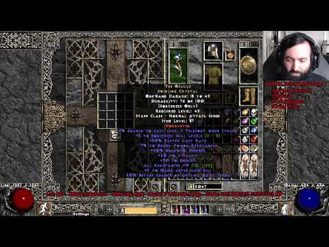 Hardcore Project Diablo 2 Season 2 Day 3 Occy Hell Mephy Find - Slam/Corrupt!