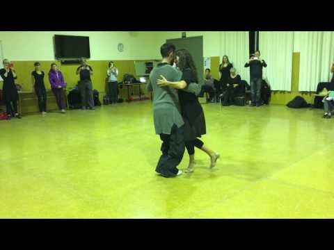 Los Totis - Shared axis demonstration - New Zealand Tango Festival