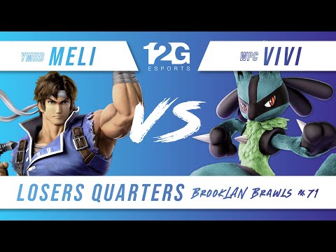 BrookLAN Brawls 71 - YMHB | Meli (Richter) vs. WPC | Vivi (Lucario) - Losers Quarters
