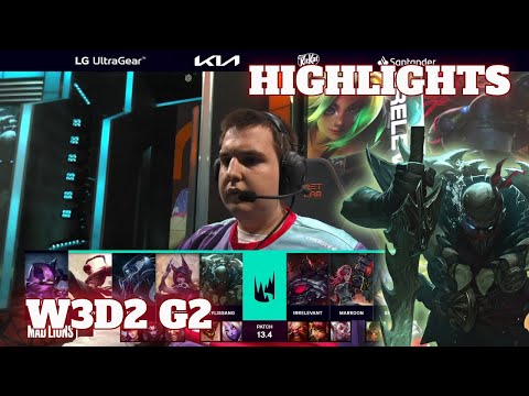 MAD vs SK - Highlights | Week 3 Day 2 LEC Spring 2023 | Mad Lions vs SK Gaming W3D2