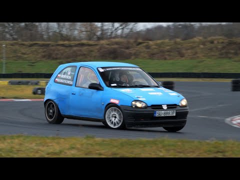 Przemysław Moryson/Marek Kwiatkowski, Opel Corsa - Kryterium SuperOES Tor Poznań - 7 runda - 30.11