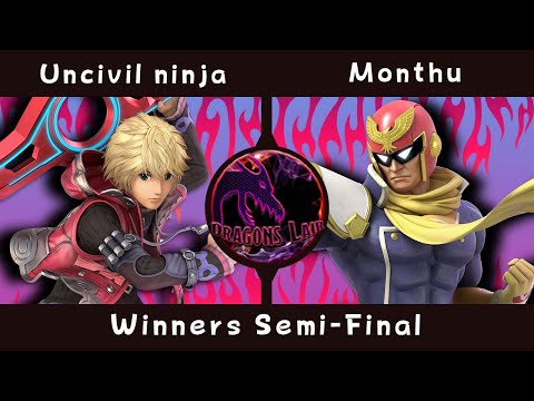 Dragon's Lair 94 - Uncivil ninja (Shulk) vs. Monthu (Captain Falcon) - Winners Semi-Final