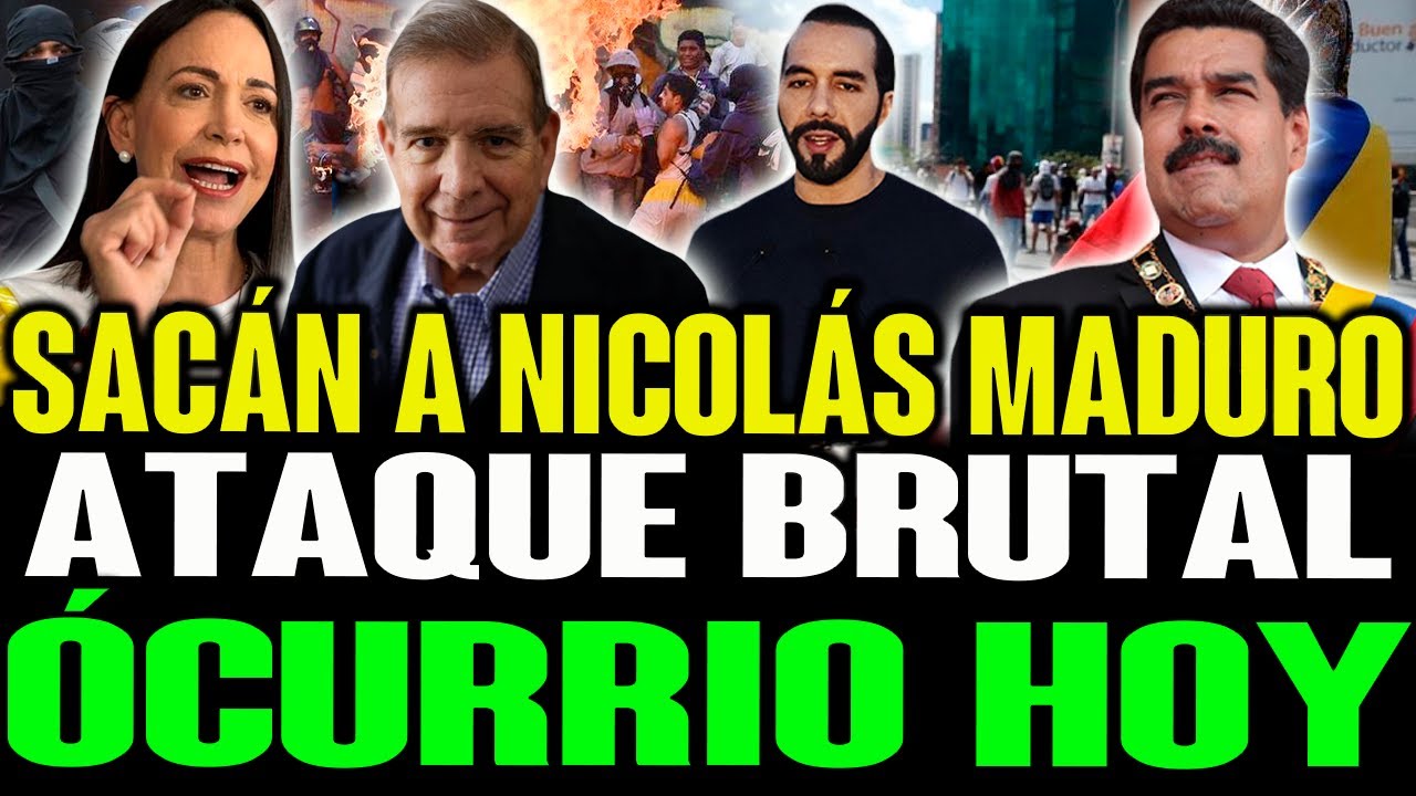 ¡URGENTE! 🚨 NADIE ESPERABA LO QUE ACABA DE PASAR CON EL MENSAJE DE CORINA EN LA MARCHA DE VENEZUELA