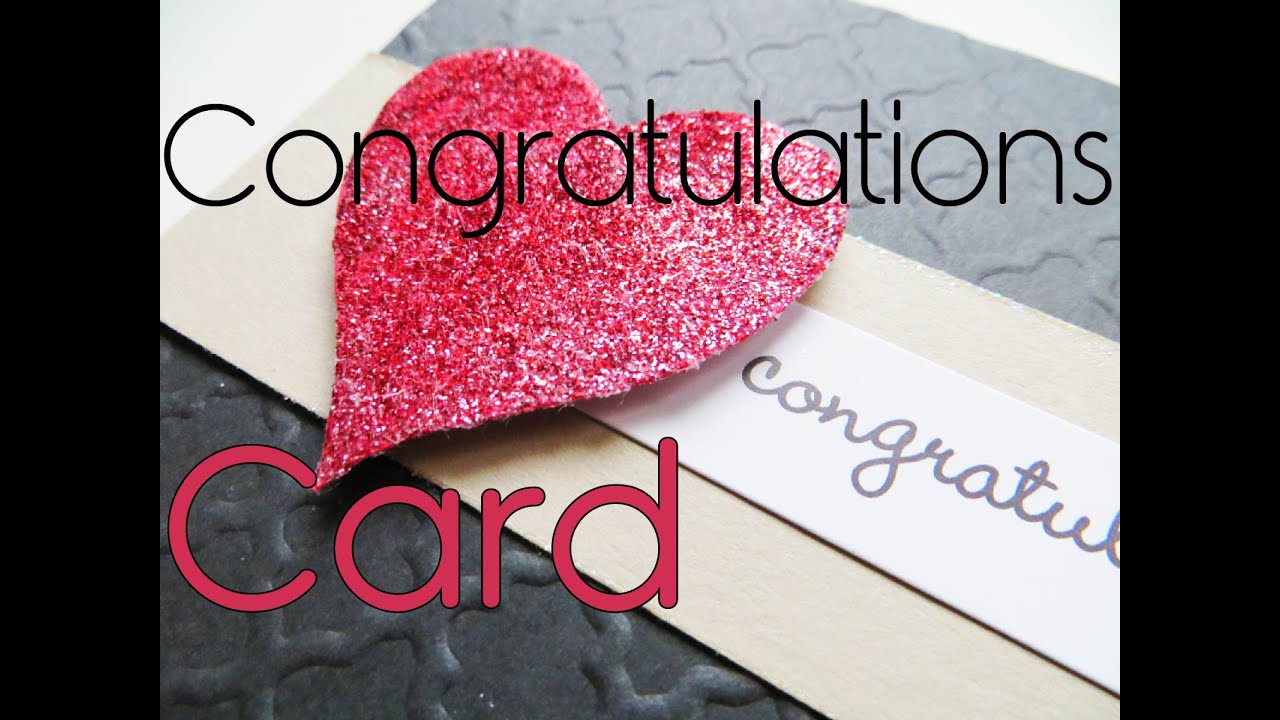 Congratulations Card from Angelica's Designs