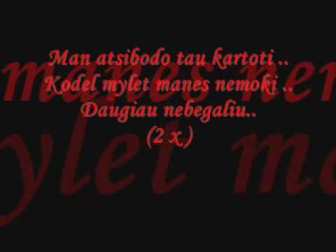 Kastaneda - Man atsibodo tau kartoti {{ LYRICS }}