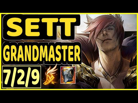 SHIKARI (SETT) - 7/2/9 KDA MID GAMEPLAY - EUW Ranked GRANDMASTER