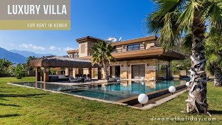 Kemer Villa Rental - Villa Aura with Private Pool & Dream of Holiday