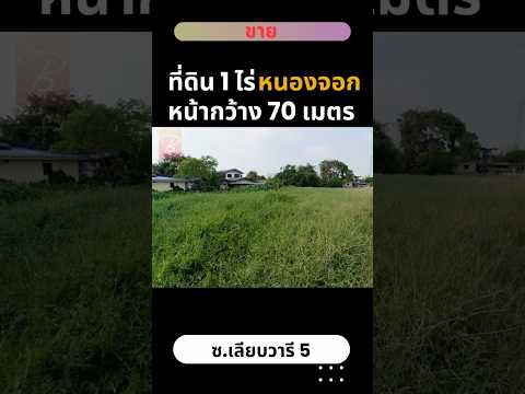 ขายที่ดิน 1 ไร่ ซอยเลียบวารี 5 หนองจอก – หน้ากว้าง 70 เมตร ผังสีเหลือง ราคาต้นน้ำ ฟรีค่าโอน! – รูปที่ 2