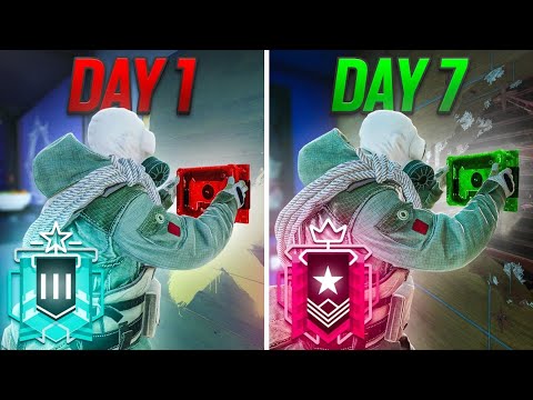I Trained A Plat 3 For 7 Days in Siege , Here's What Happened - RAINBOW SIX SIEGE