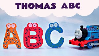 Thomas ABC Alphabet Song with Toy Trains