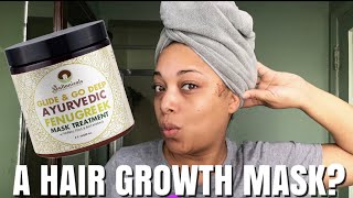 REVIEW ~ HAIR GROWTH DEEP CONDITIONER! | Soultanicals Glide & Go Deep Ayurvedic Fenugreek Mask