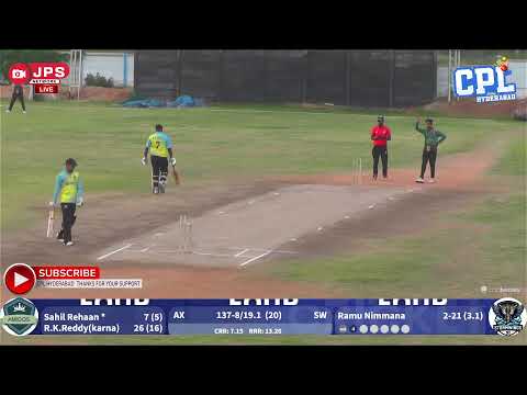 CPL HYDERABAD SEASON 24 || STROM WINGS Vs Amigos XI || 17993101