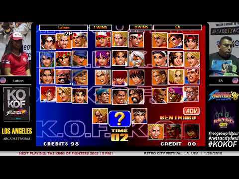 Laban vs EA - KOF '98 Neo Geo World Tour Season 1 Los Angeles Stop Grand Final