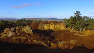Flying over Ilkley 4th January 2017 3 stars