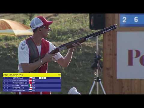 2018 European Championship Shotgun, Leobersdorf, Austria - Skeet Men Junior Final