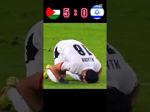 Amazing match in history🥶😱 Palestine vs Israel | (5-0) | imaginary World Cup 2028 #shorts#football
