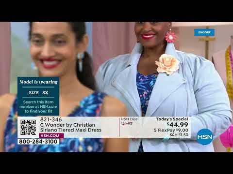 HSN | C. Wonder Christian Siriano Fashions Premiere 03.30.2023 - 06 AM