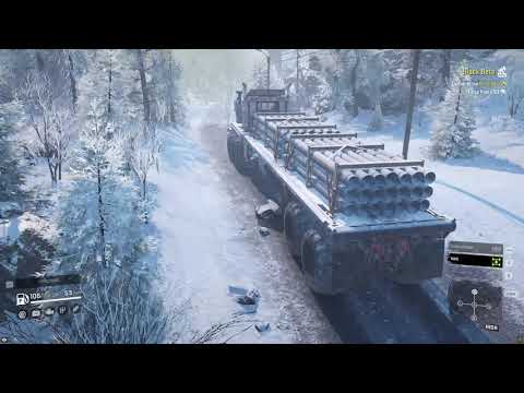 Snowrunner(Chernokamensk Season,4)Phase,4(Block Beta)Missions Part,2 Pc Gameplay /4K Gaming