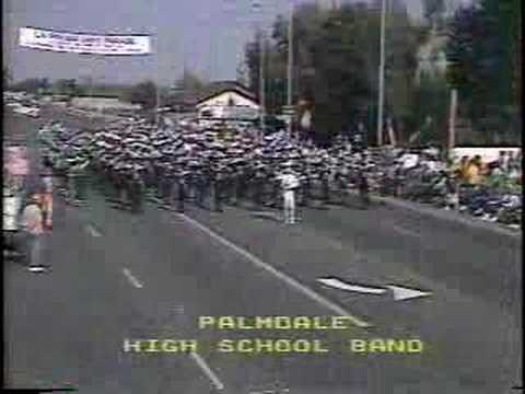 Palmdale HS at 1988 La Palma Band Review
