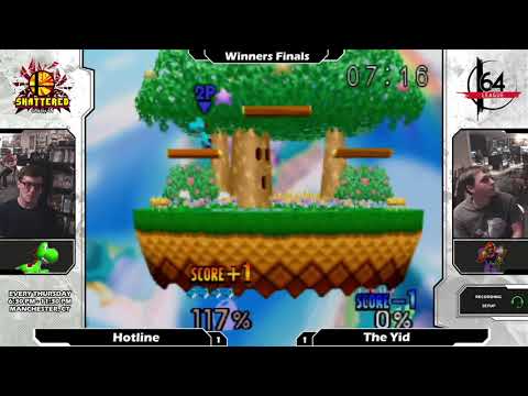 Smash 64: Hotline (Yoshi) V The Yid (Yoshi) - Shattered 120 Tournament SSB64