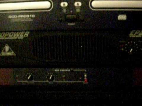 Behringer Europower EP2500 2 x 1200-Watt Power Amplifier 2000s - Black image 7