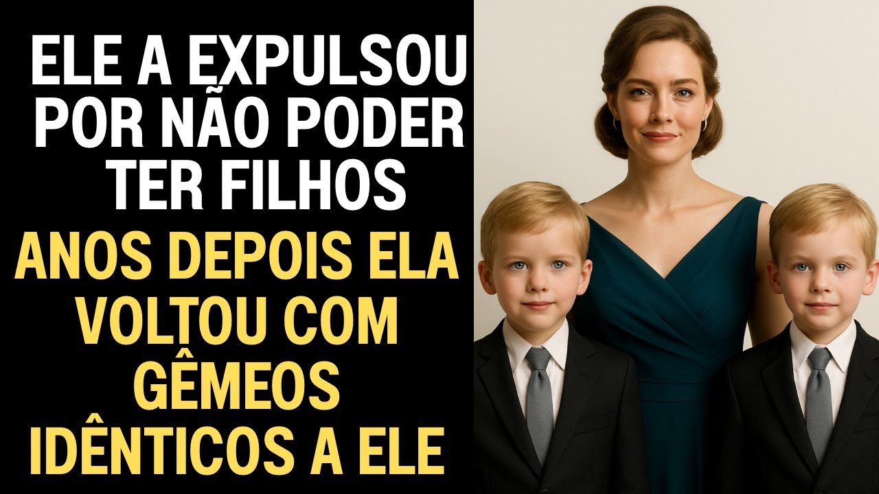 Ela foi expulsa de casa pelo marido milionário porque nao podia ter filhos, 5 anos depois...