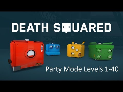Death Squared - Party Mode Puzzle Solutions - Levels 1 - 40