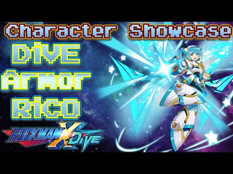 Mega Man X DiVE - DiVE Armor RiCO - Character Showcase