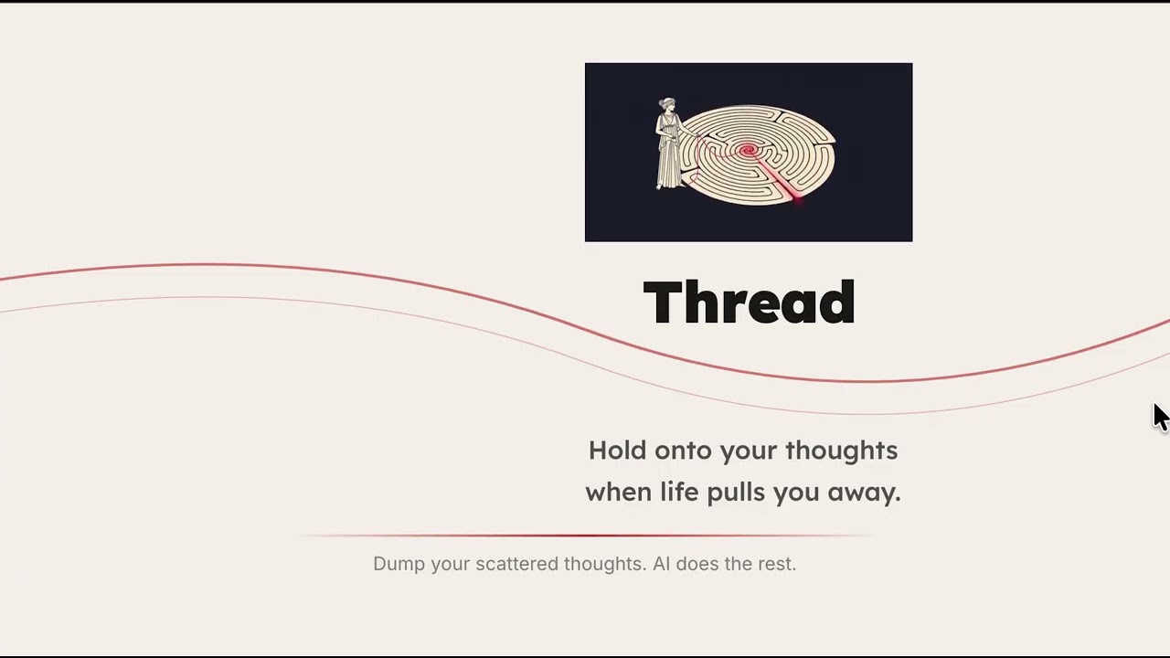 Ariadne's Thread project preview