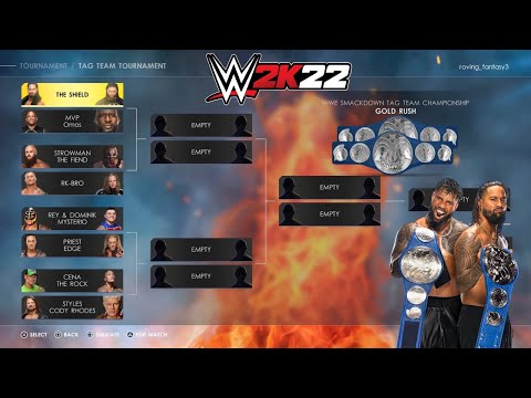 WWE 2K22 Tag Team Tournament Special - WWE 2K22 LIVE Stream