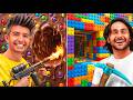 100 Layers Of CANDY Vs TOYS EXTENDED