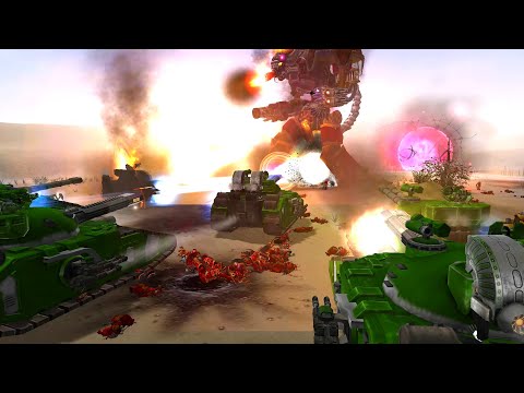 Unification Mod 2021: Survival: Invaders & Imperial Fists vs World Eaters - Dawn Of War: Soulstorm