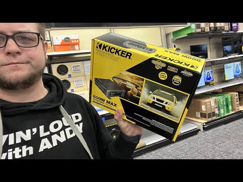 Kicker CX400.1 Amp Dyno and Review