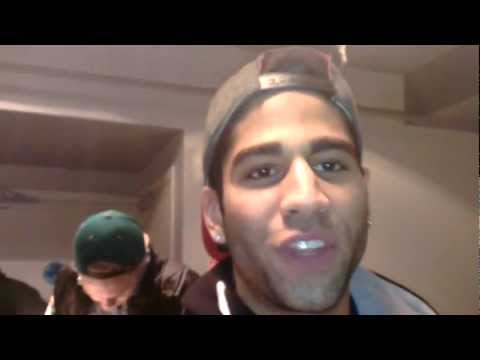 Norwegian MC Ali Riza drops freestyle