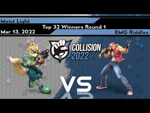 [Smash Ultimate] Moist | Light vs EMG | Riddles - Collision 2022 (Top 32 Winners Round 1)