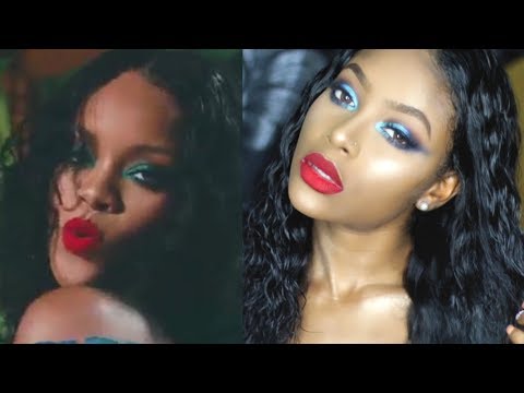 RIHANNA- Wild Thoughts Inspired Makeup Tutorial | PETITE-SUE DIVINITII