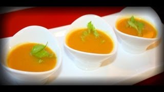 Coconut Curry Pumpkin Soup.