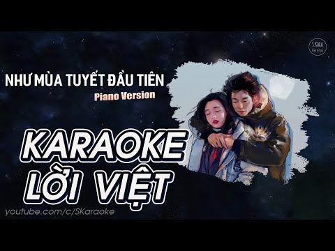 Như Mùa Tuyết Đầu Tiên【KARAOKE】I Will Go To You Like The First Snow Lời Việt | Goblin OST | S. Kara