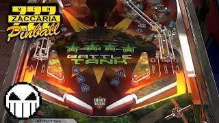 Zaccaria Pinball: BattleTank (PC) Gameplay