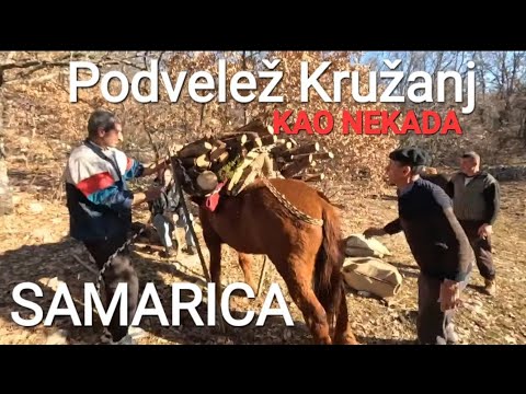 Samarica - priprema drva sa konjima