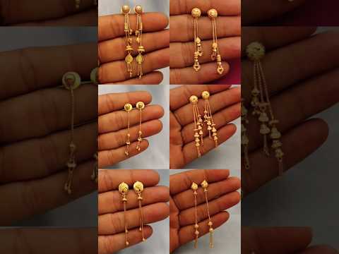 ✨ sui dhaga earrings design 2024 #fashion #jewellery #shorts #suidhaga