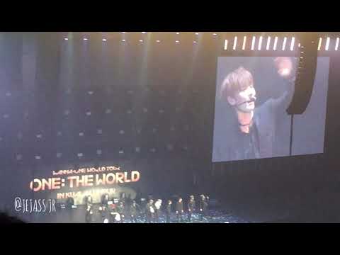 20180721 WANNA ONE IN KL, MALAYSIA - MENT 1