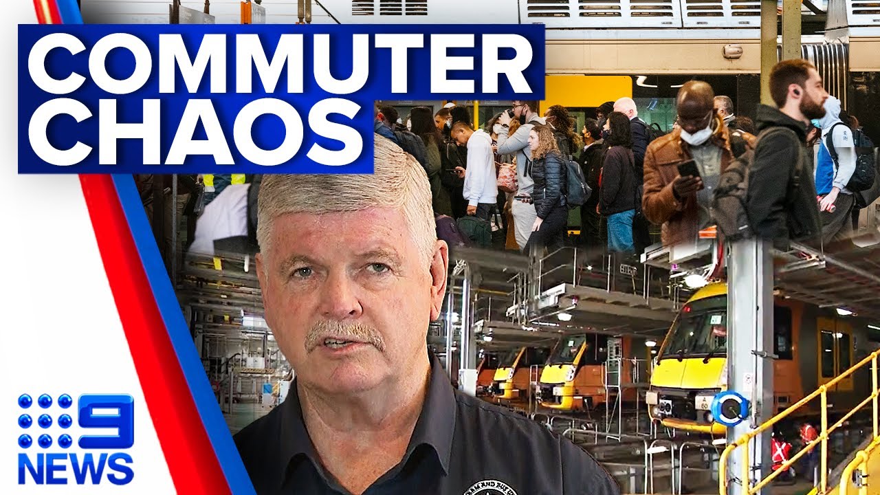 Sydney commuters faced major delays as industrial action continues | 9 News Australia