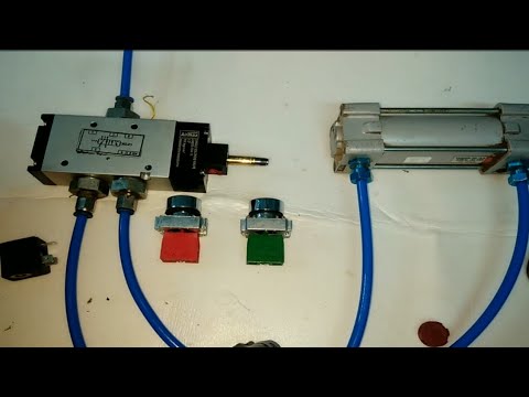 Solenoid valve working and connection practically